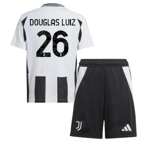 Juventus Douglas Luiz #26 Domaci Dres za Dječji 2024-25 Kratak Rukavima (+ kratke hlače)